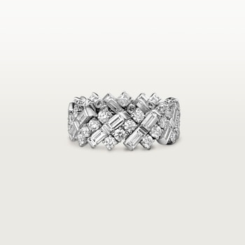 Reflection de Cartier wedding band, diamonds Reflection de Cartier wedding band, diamonds