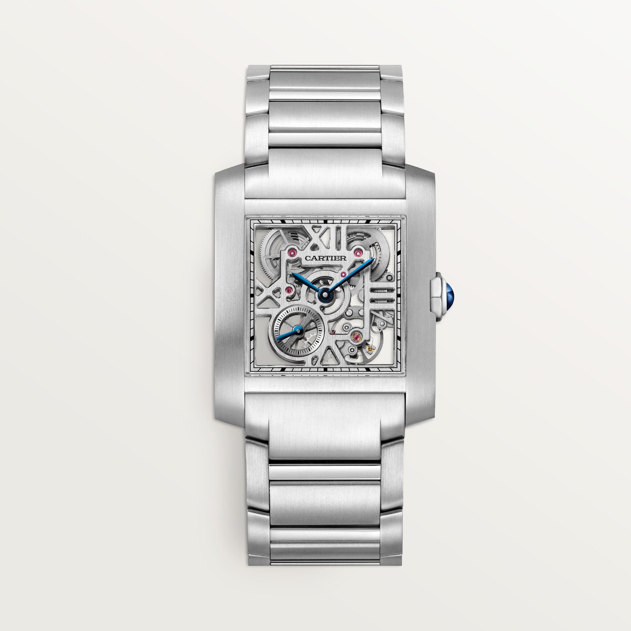 Tank Fran&ccedil;aise skeleton watch