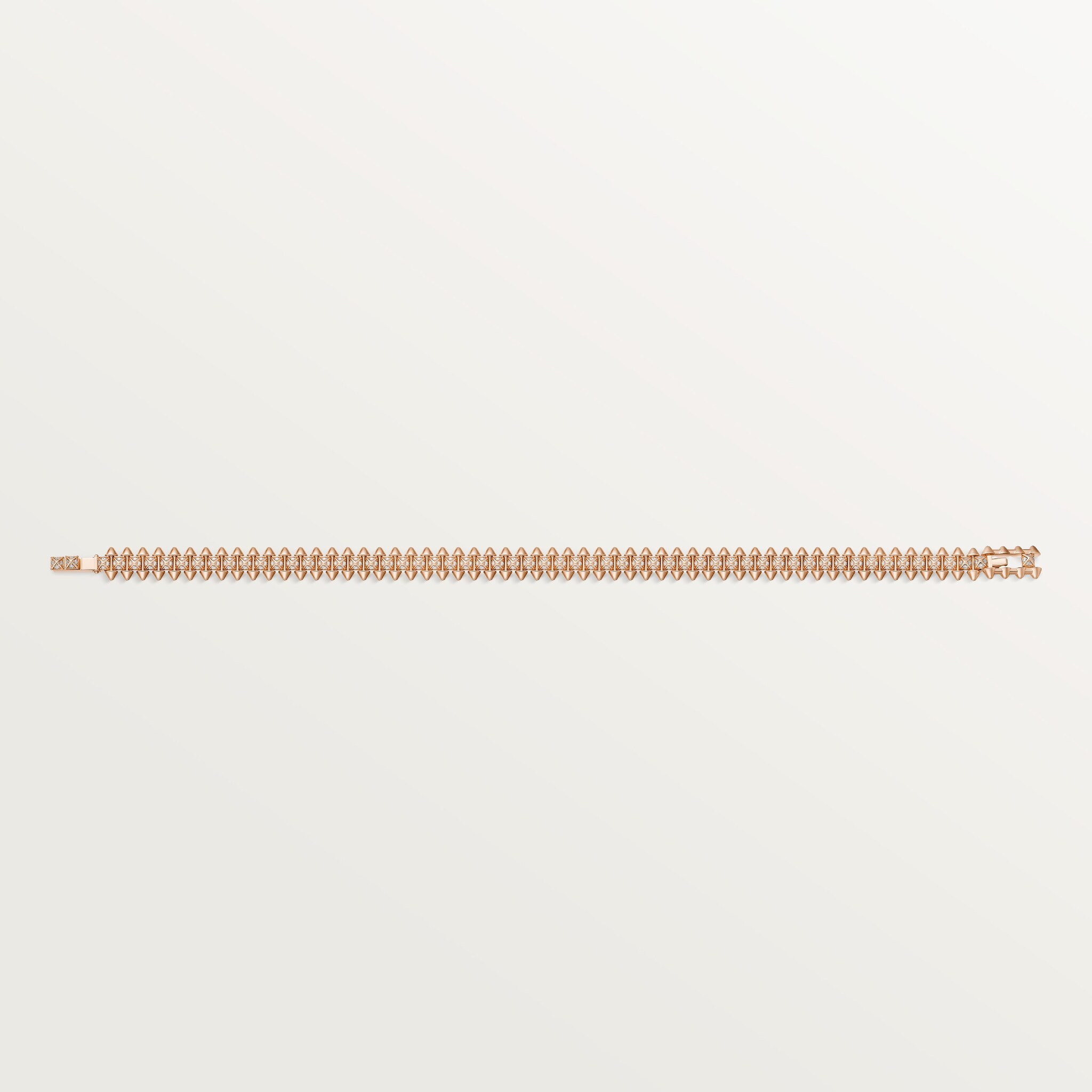 Clash de Cartier bracelet, flexible, small model, paved , image 1