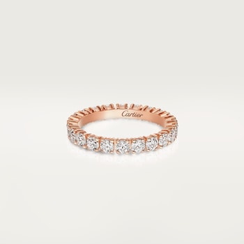 Cartier Destinée wedding band, 3.3 mm width, paved  Cartier Destinée wedding band, 3.3 mm width, paved