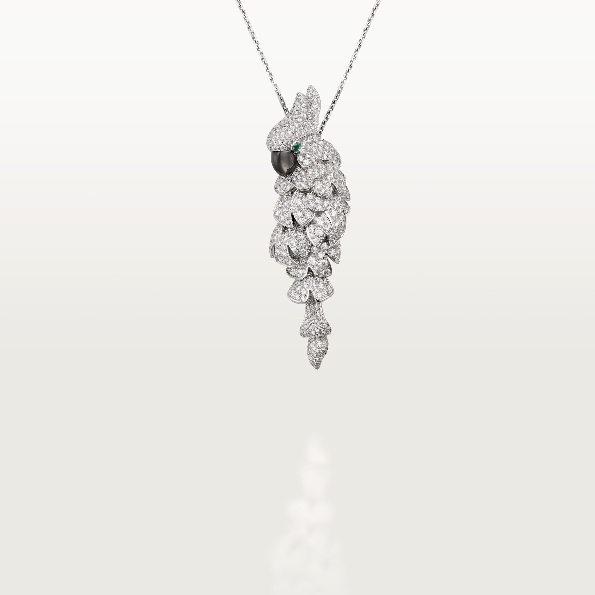 Faune et Flore de Cartier necklace, paved 