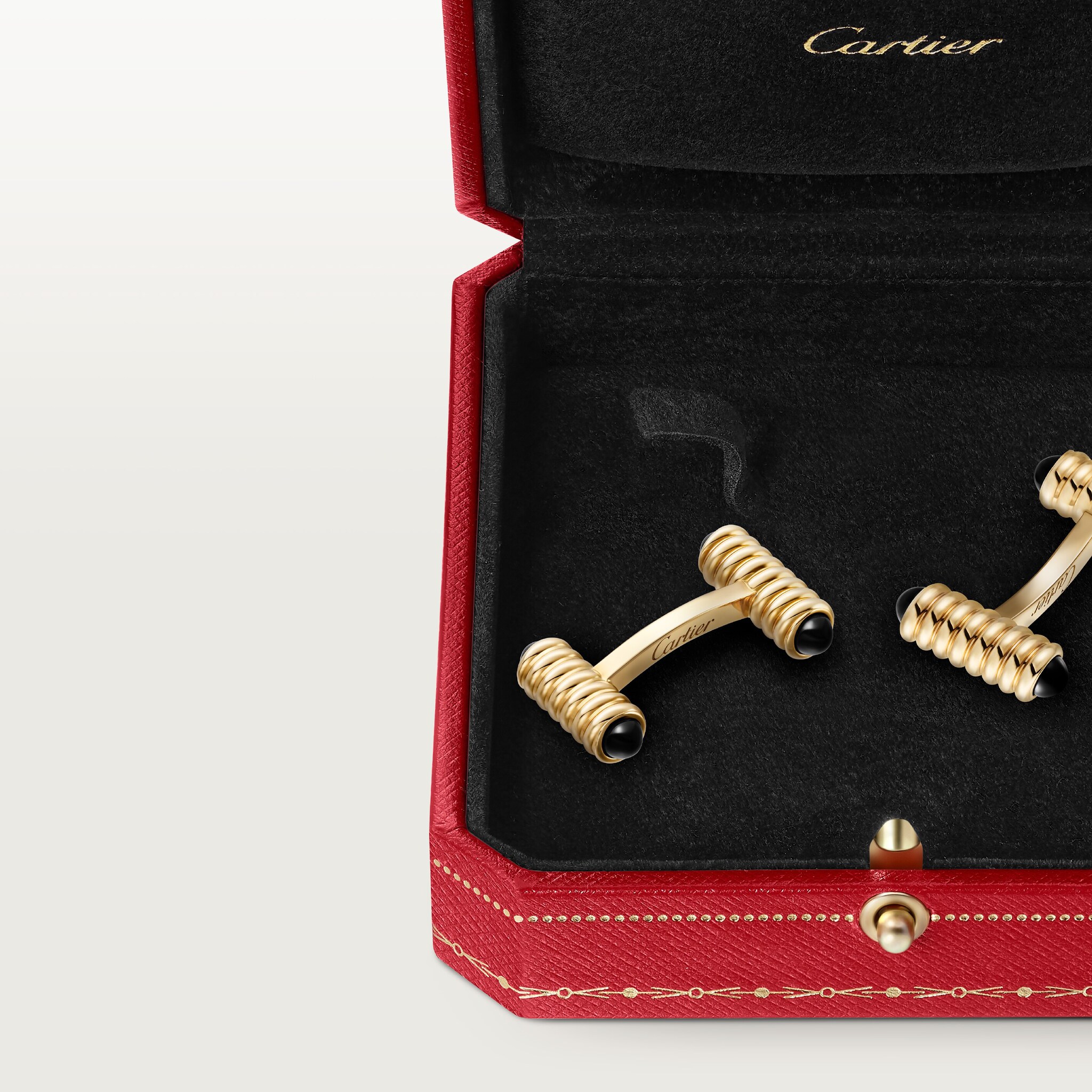 Cufflinks with spring motif, image 5