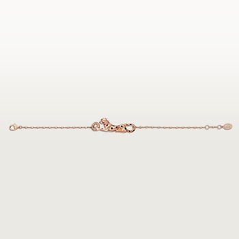 Panthère de Cartier bracelet, on chain, diamonds