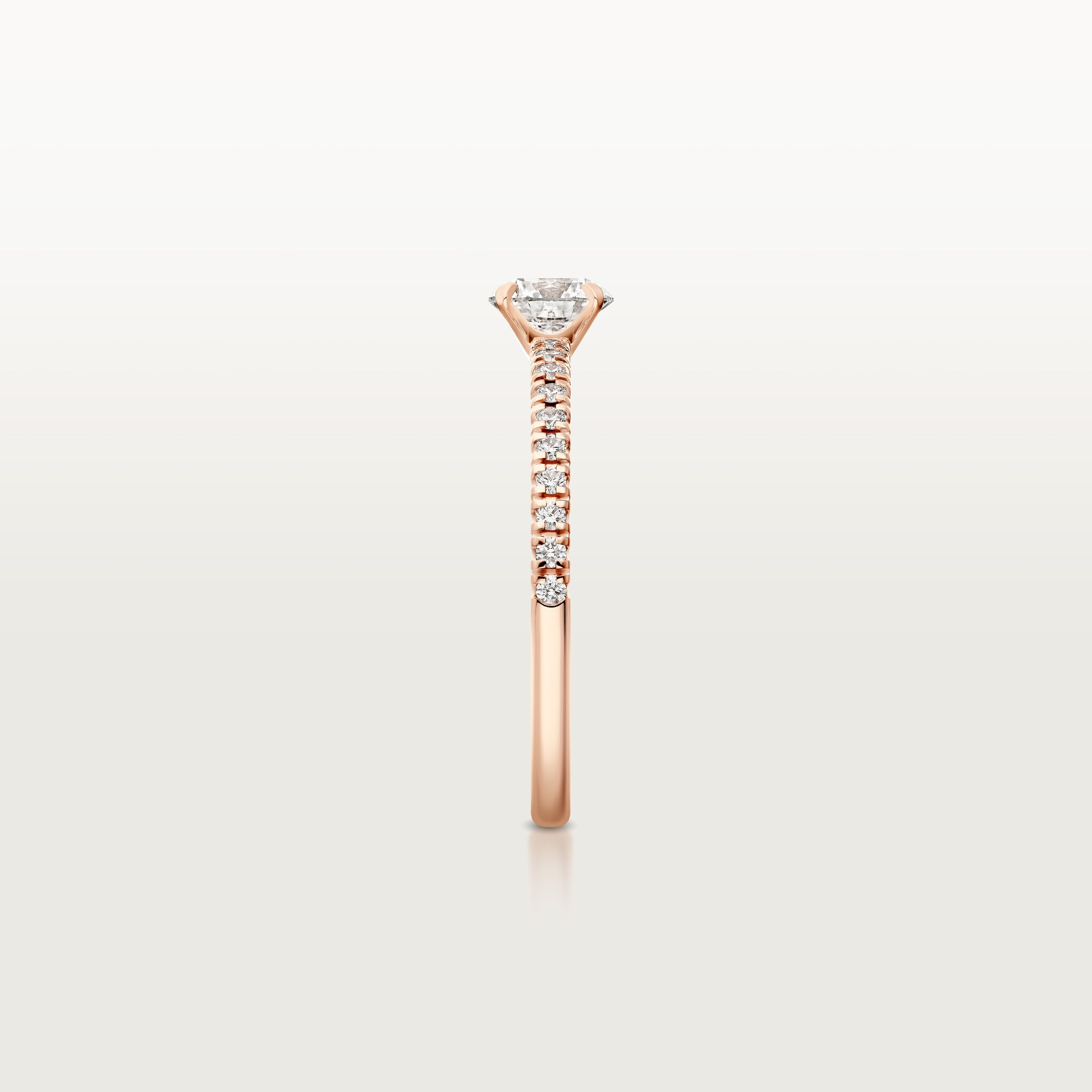 Etincelle de Cartier solitaire, brilliant-cut diamond, paved , image 7