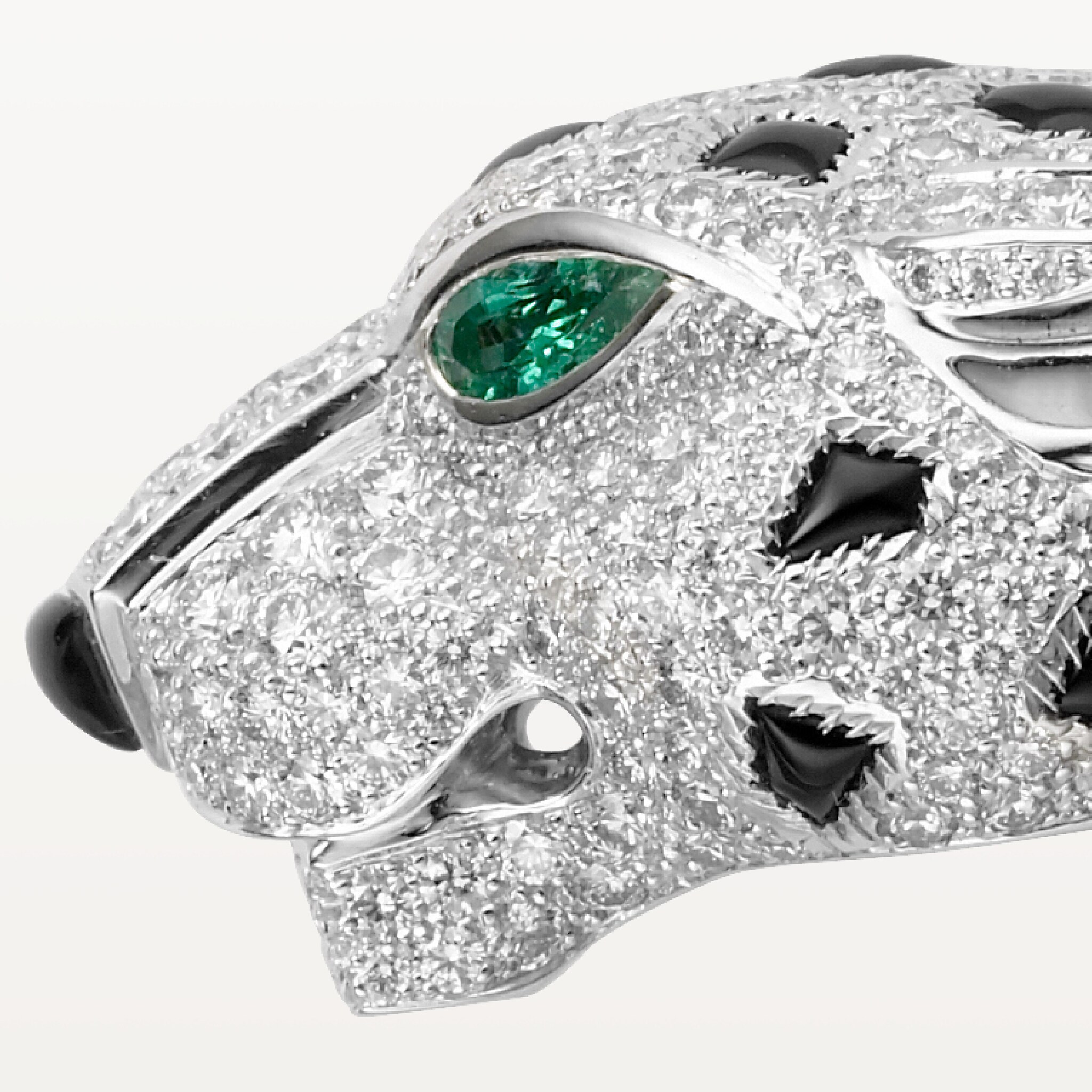 Panth&egrave;re de Cartier bracelet, paved 