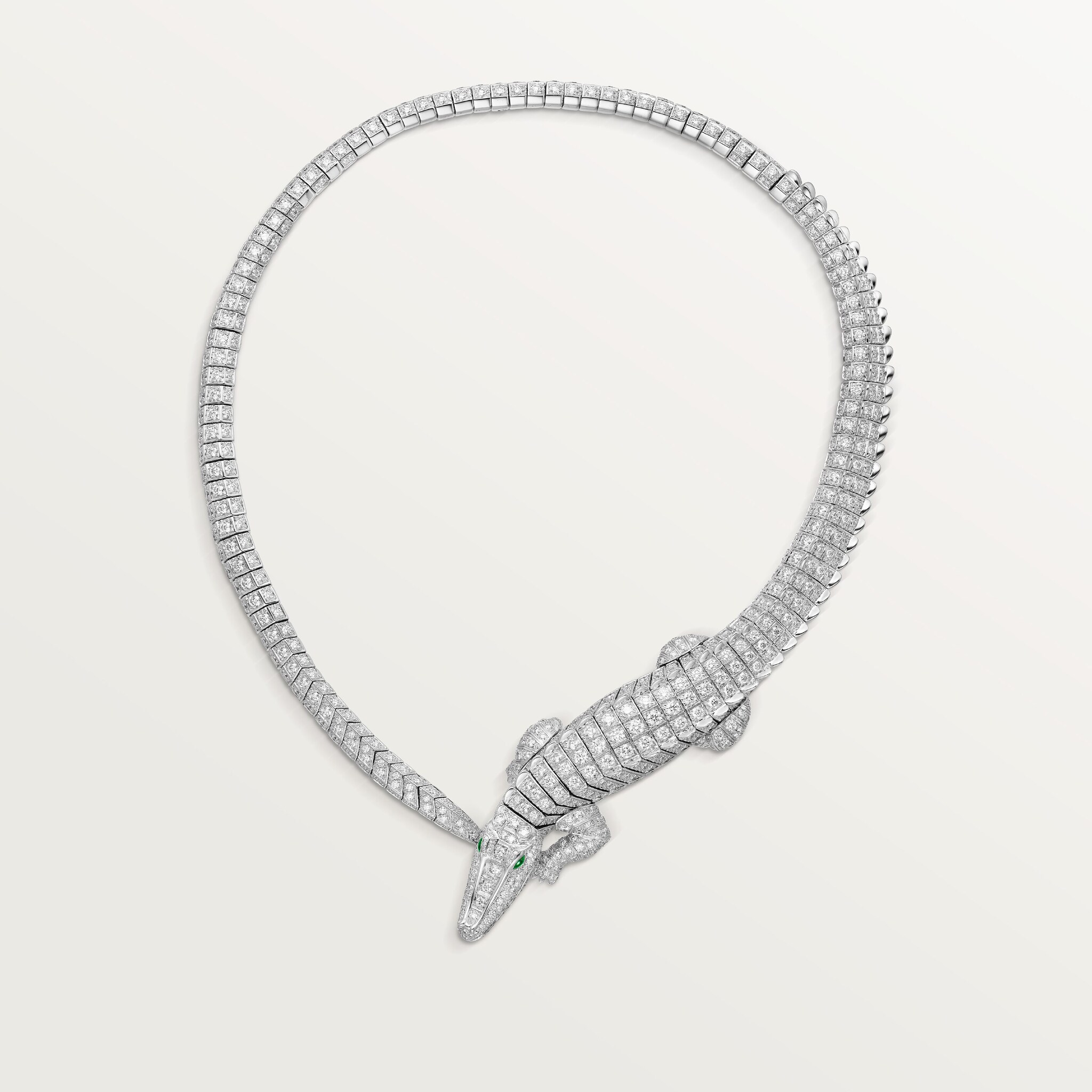 Faune et Flore de Cartier necklace, paved 