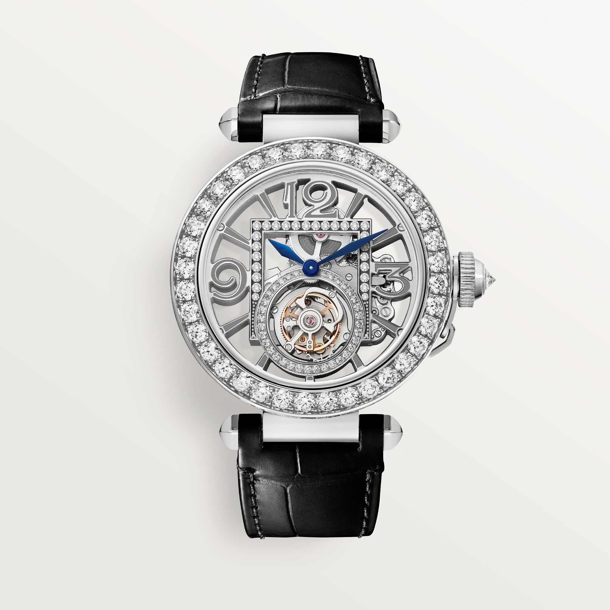 Pasha de Cartier skeleton watch