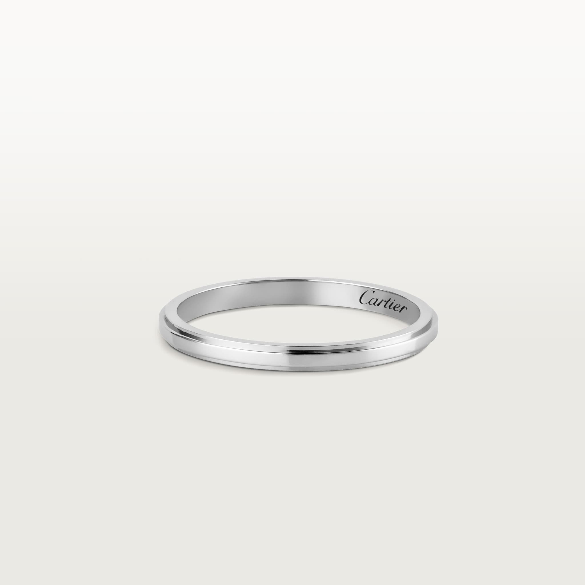 cartier wedding band platinum