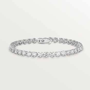 Lignes Essentielles bracelet, brilliant-cut diamonds Lignes Essentielles bracelet, brilliant-cut diamonds