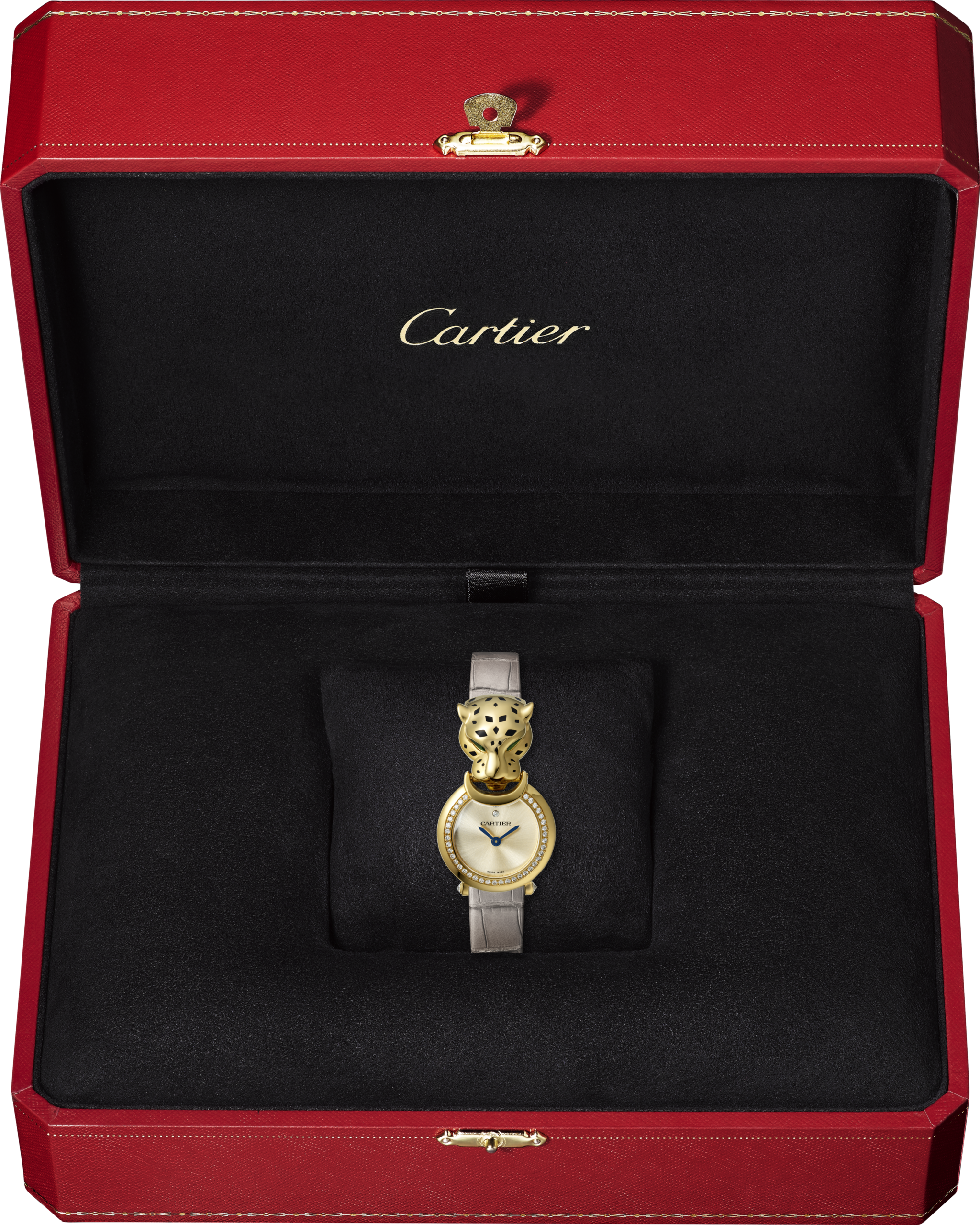 Watch with Menagerie motif watch