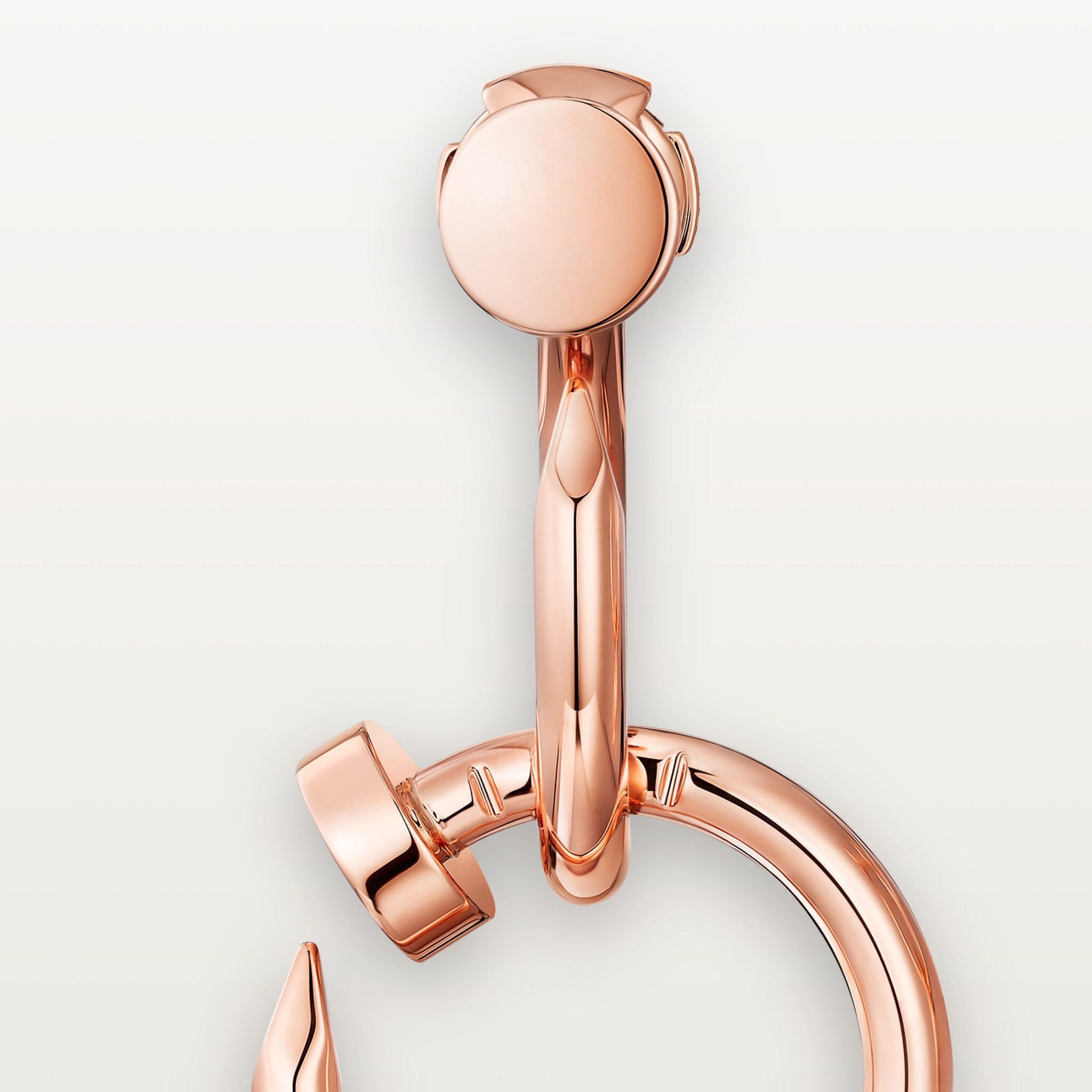 Juste un Clou earrings, double