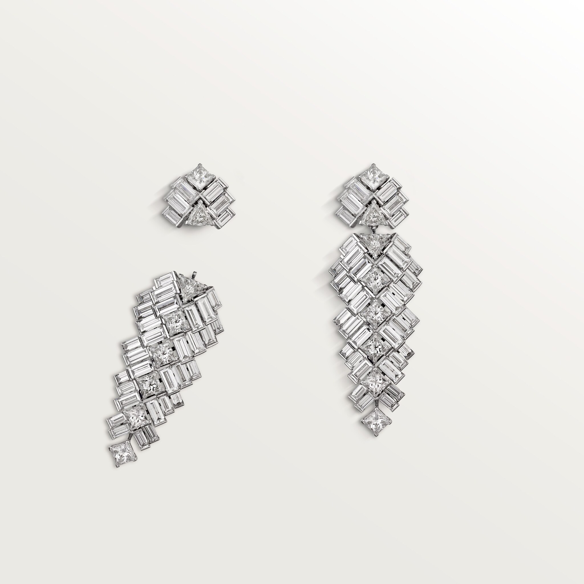 Reflection de Cartier earrings, diamonds, image 6