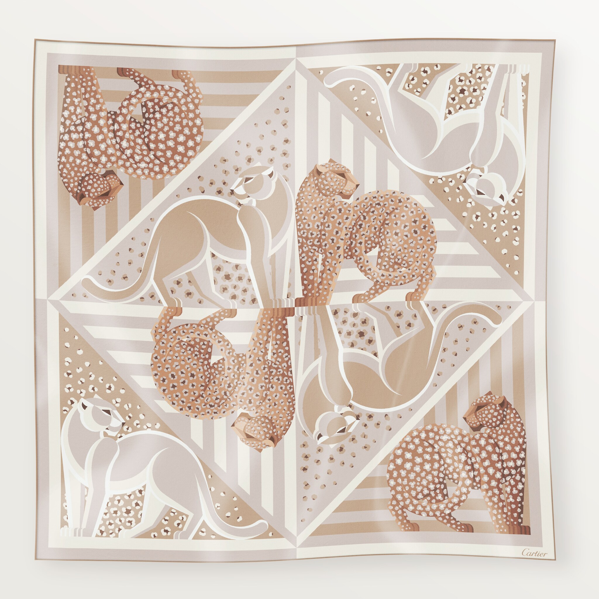 90 scarf, Panth&egrave;re Illusion