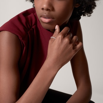 Cartier Destinée wedding band, 3.3 mm width, paved  Cartier Destinée wedding band, 3.3 mm width, paved