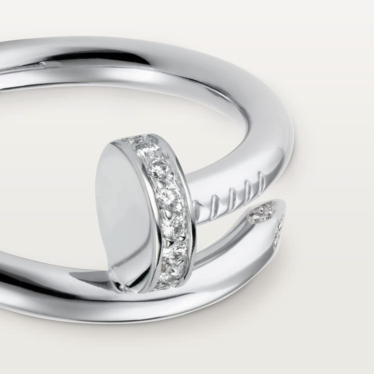 Juste un Clou ring classic model diamonds Rings Cartier KWT