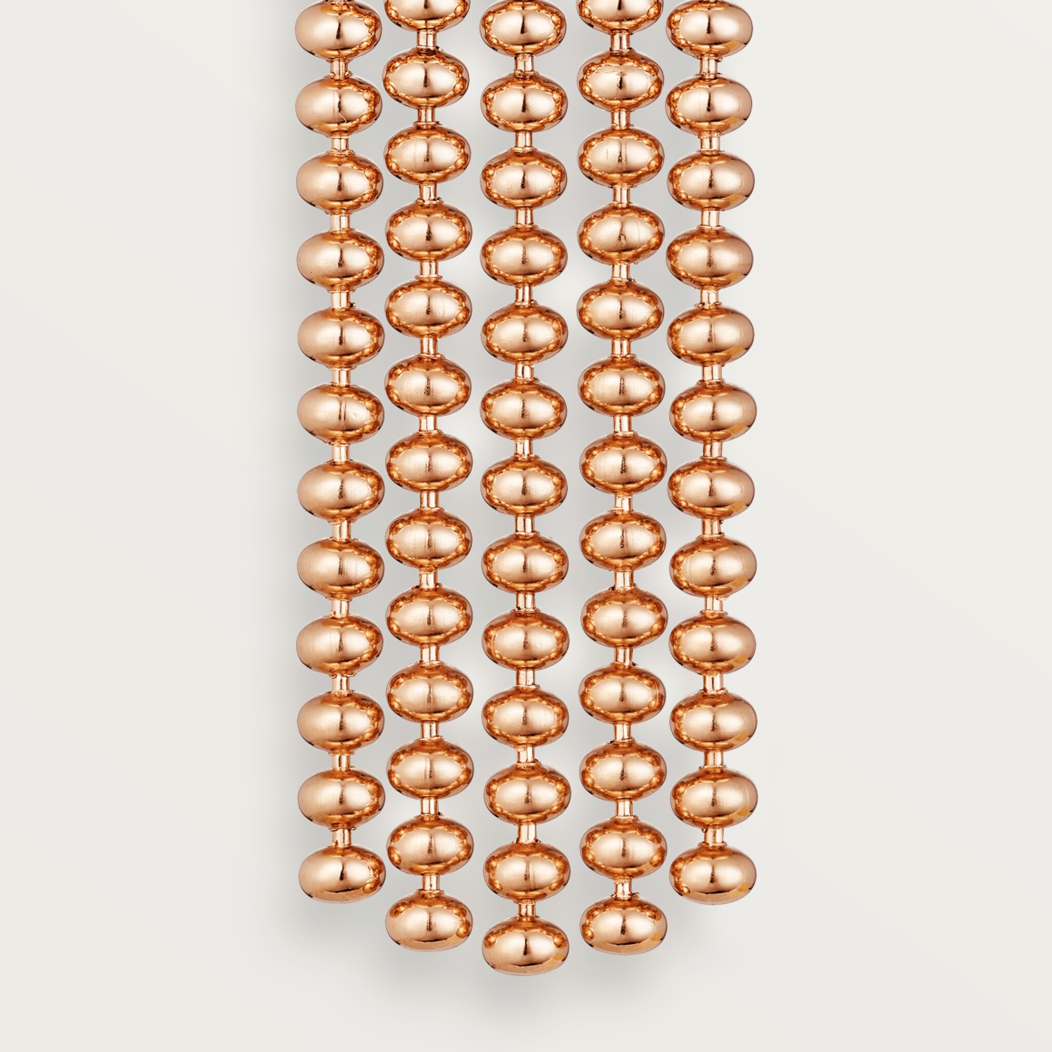 Agrafe earrings, half-paved, image 5