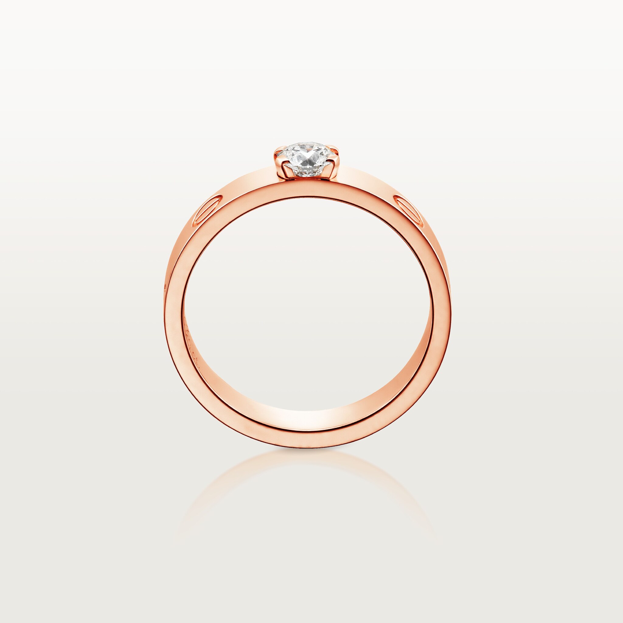 #LOVE# solitaire, brilliant-cut diamond, image 5