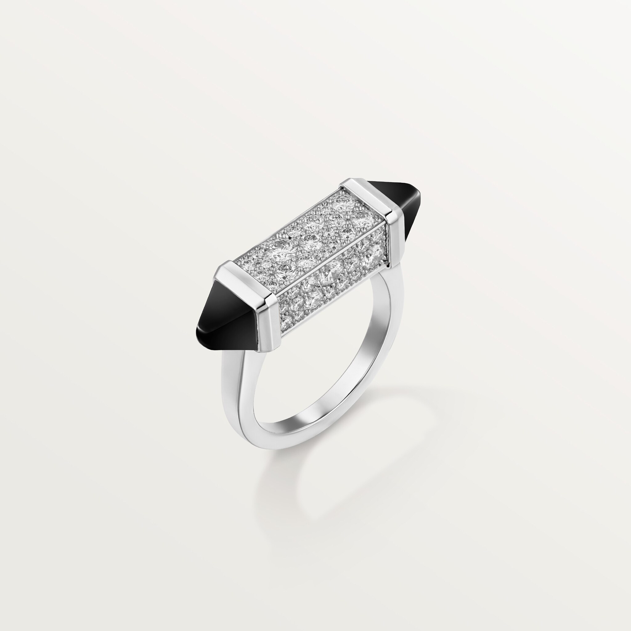 Les Berlingots de Cartier ring, semi-paved