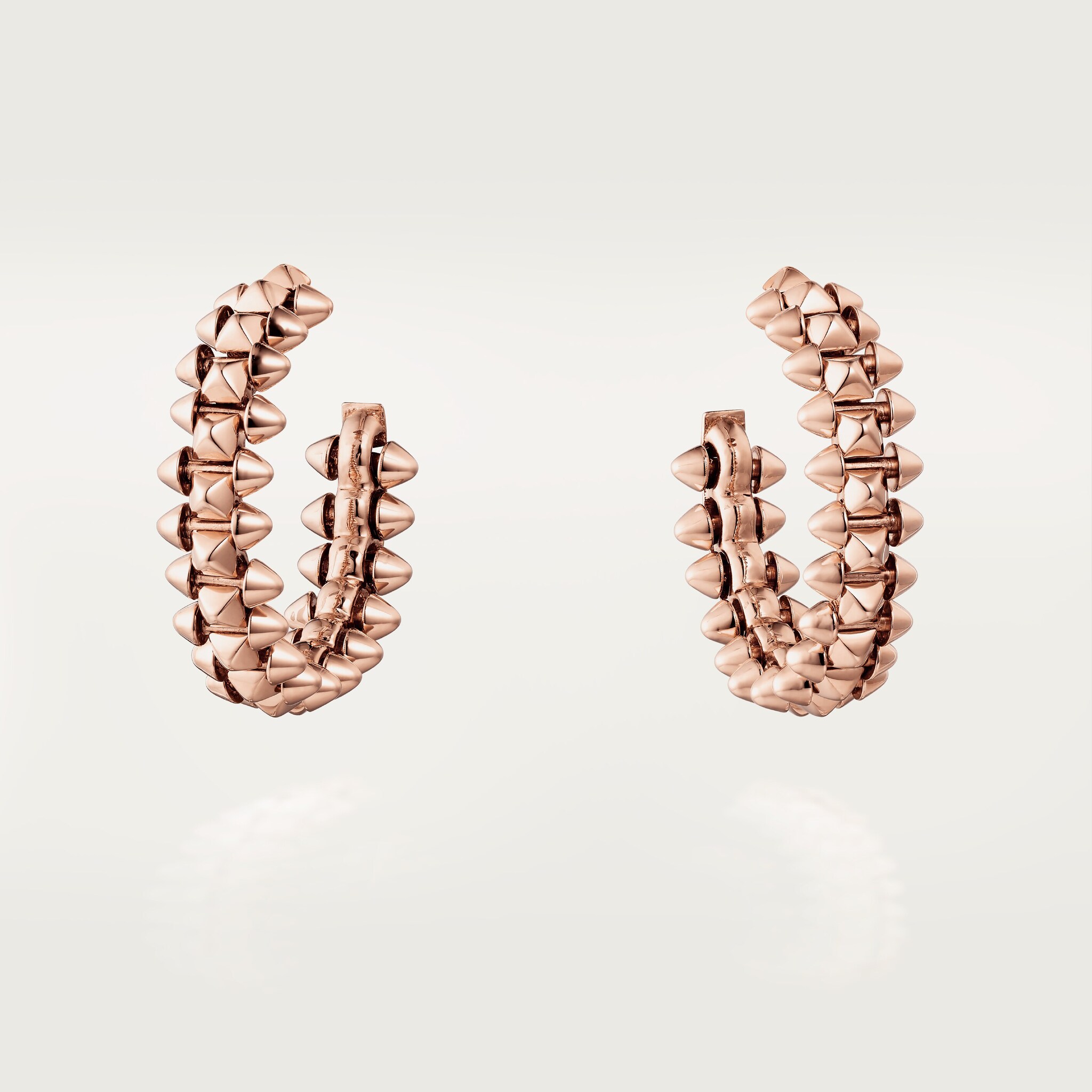 Clash de Cartier hoop earrings, small model