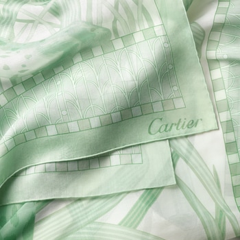 Rectangular scarf, Panther in the Jungle Rectangular scarf, Panther in the Jungle