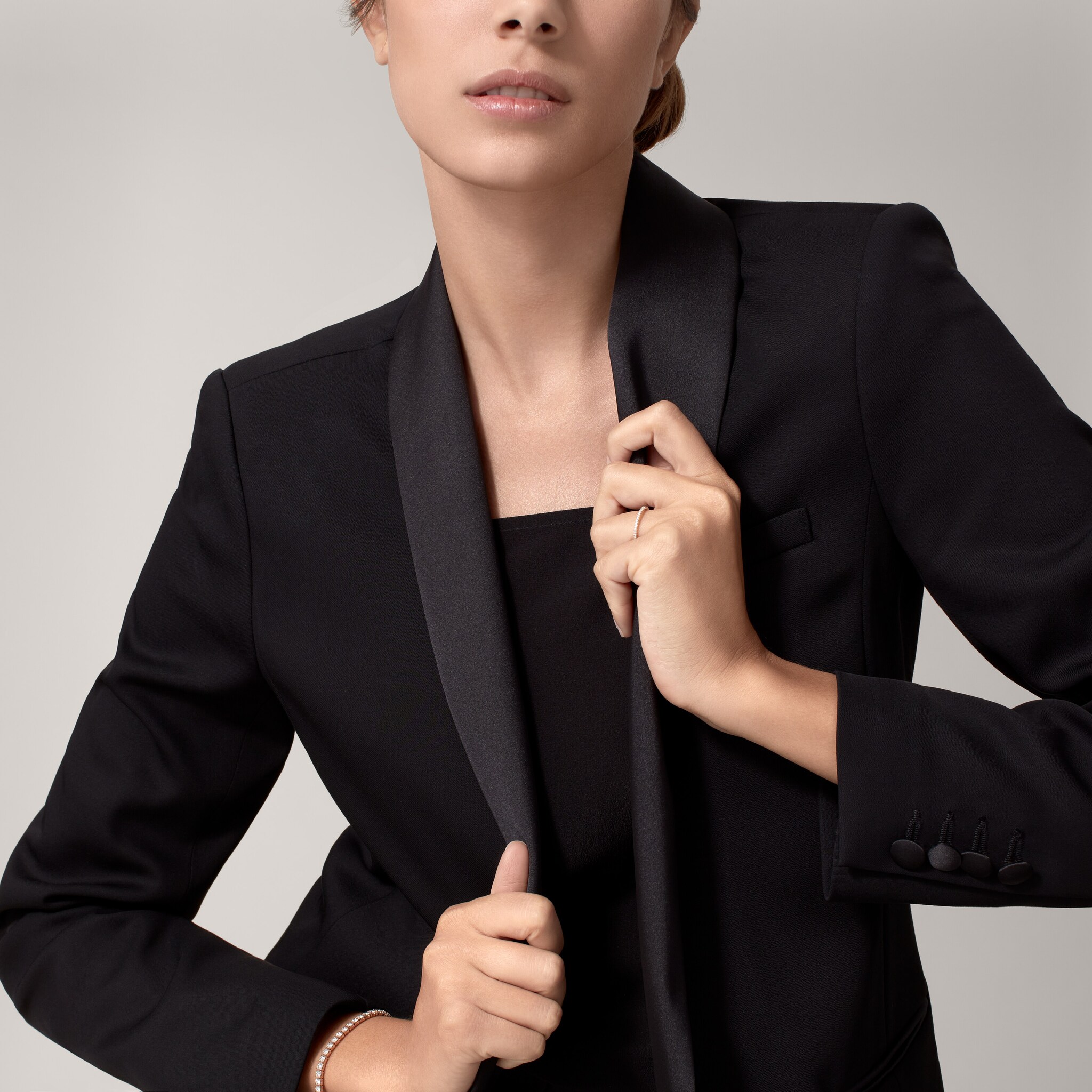 Lignes Essentielles bracelet, brilliant-cut diamonds