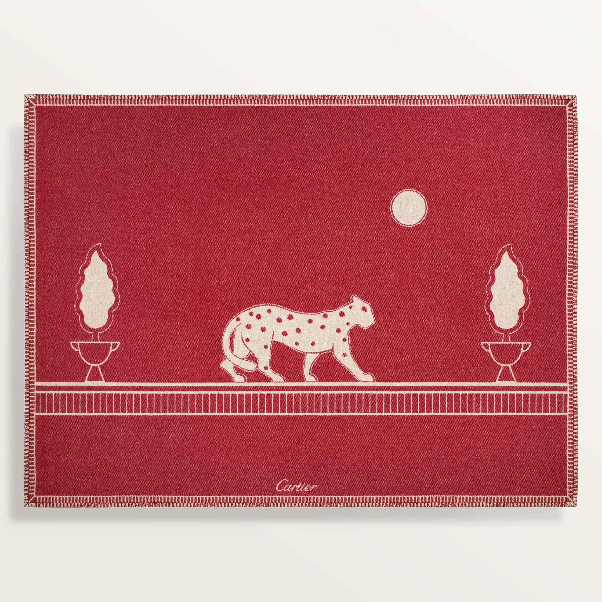 Panth&egrave;re de Cartier blanket