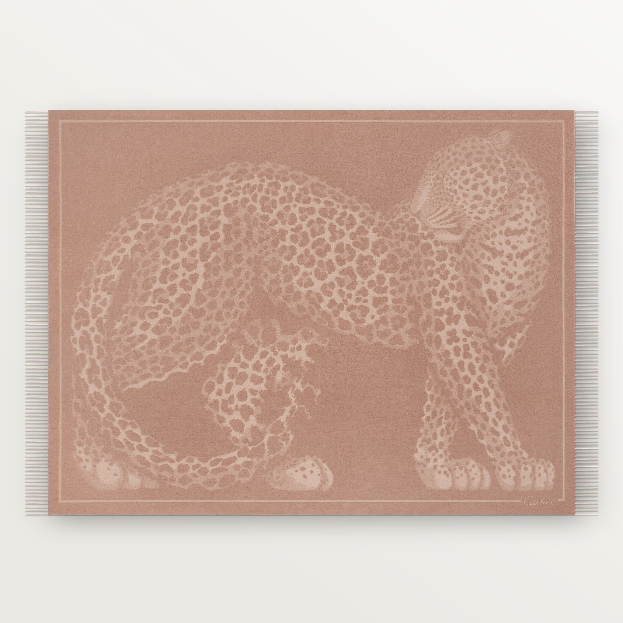 Panth&egrave;re de Cartier blanket