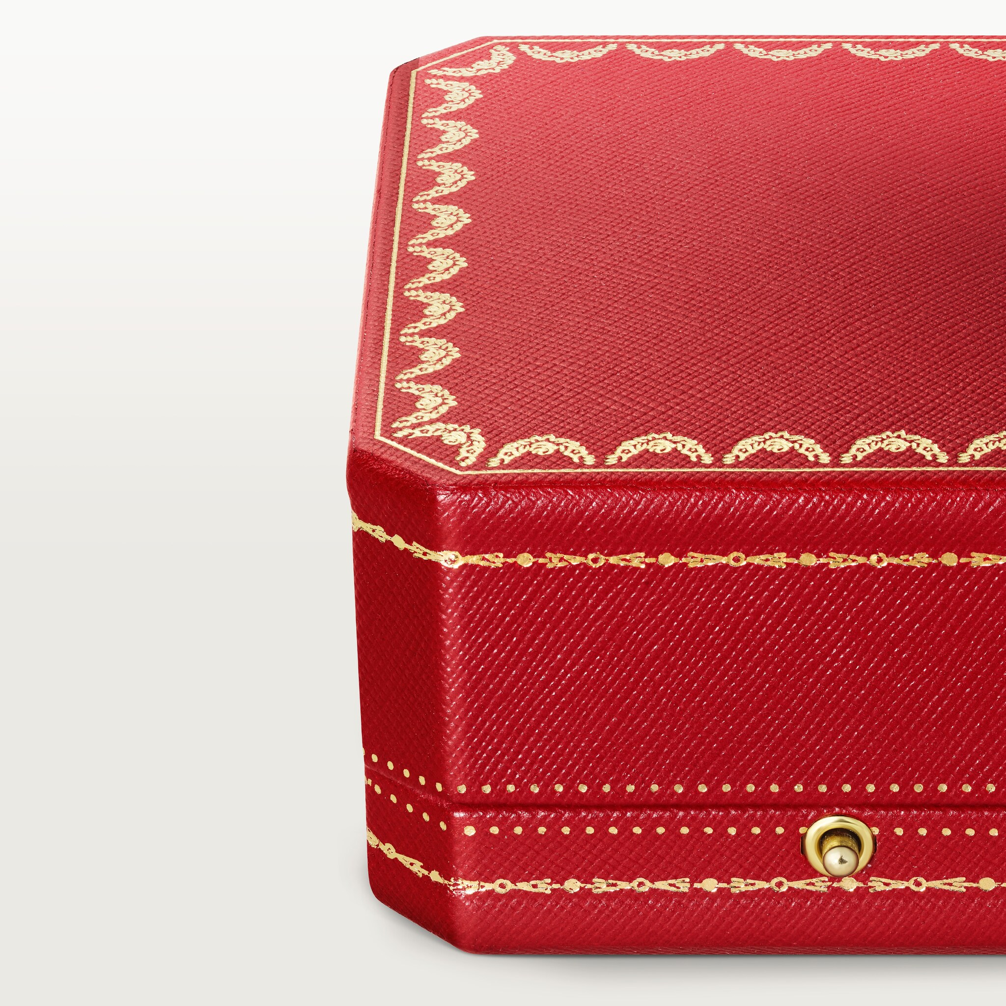 Beaut&eacute;s du Monde stud earrings, rubellite, paved 