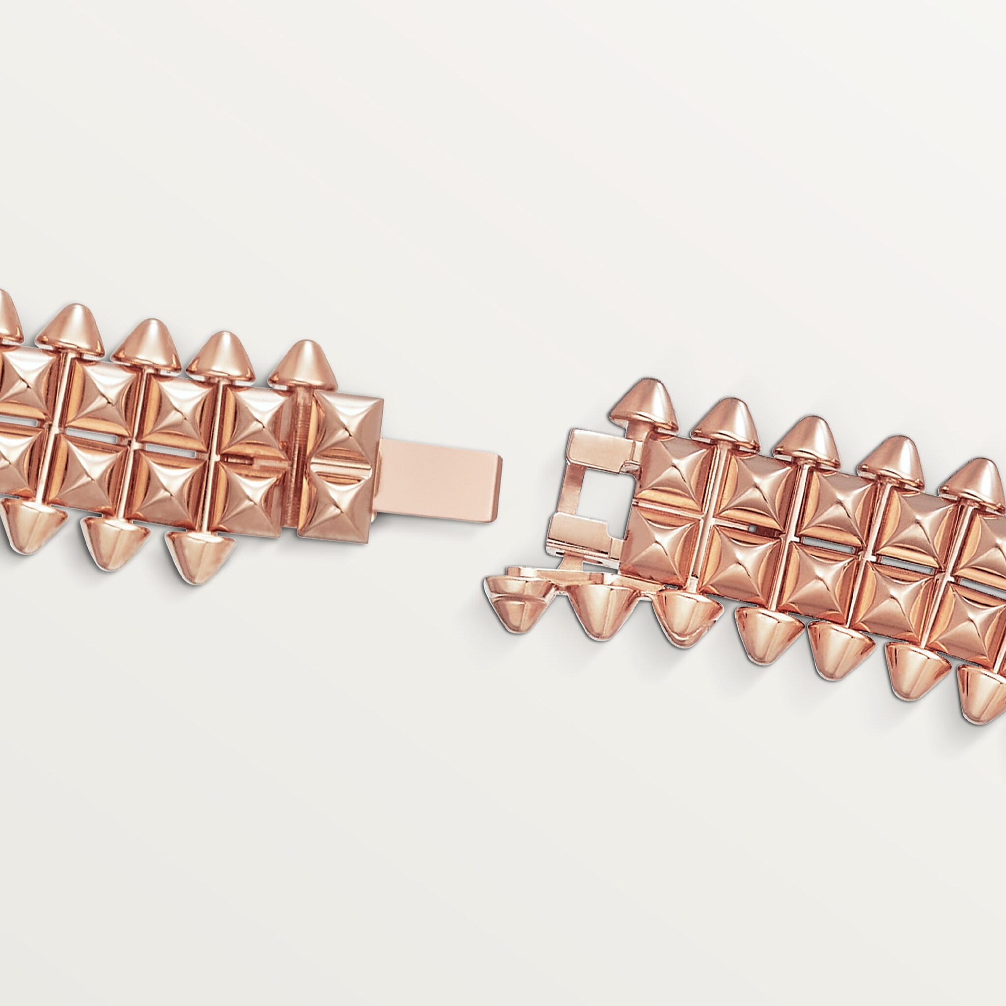 Clash de Cartier bracelet, flexible, double row, image 3