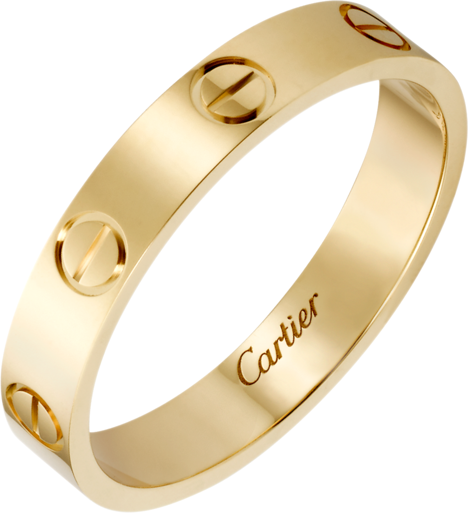 CRB4085000 LOVE wedding band Yellow gold Cartier