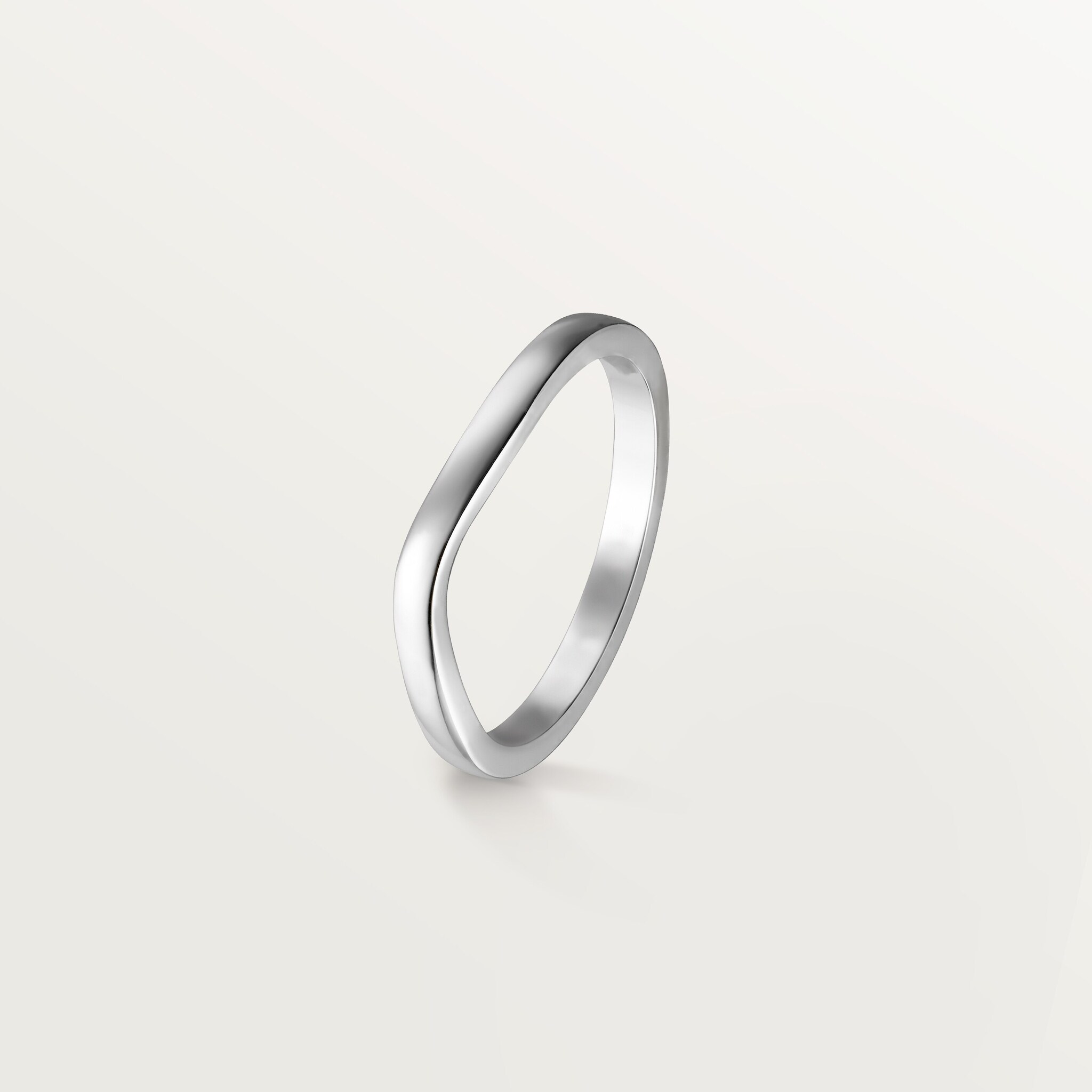 Ballerine wedding band, 2 mm width
