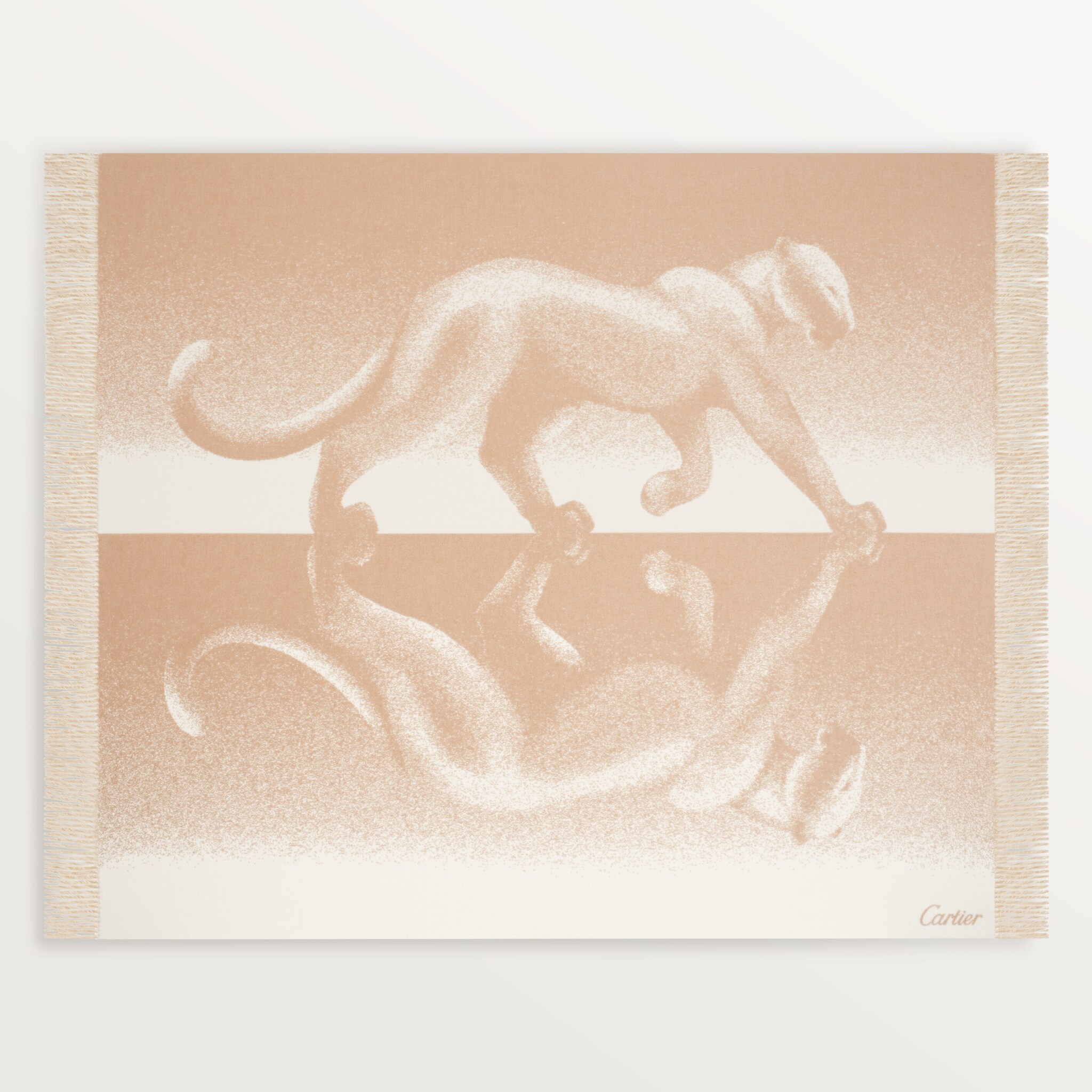 Panth&egrave;re de Cartier blanket