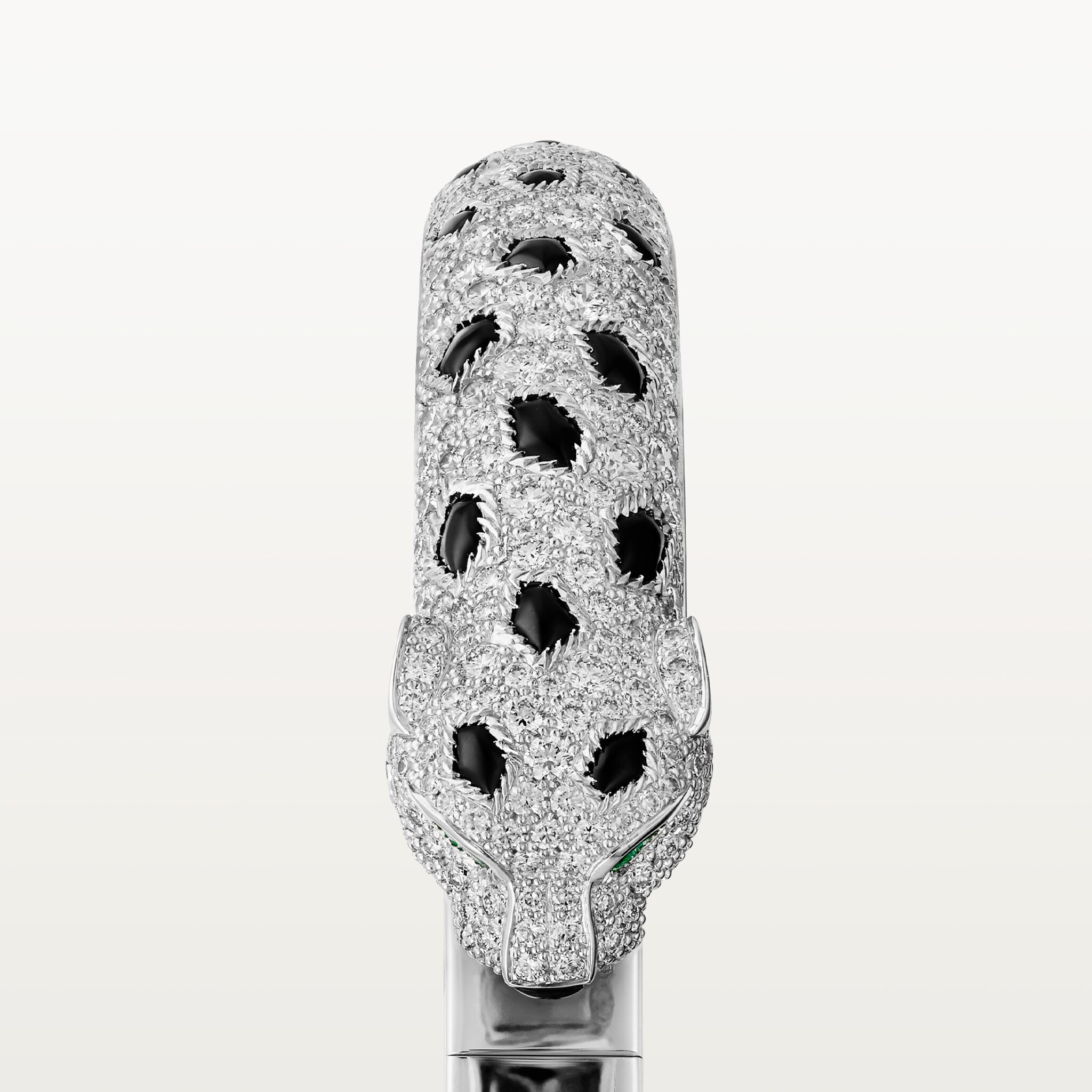 Panth&egrave;re de Cartier bracelet, medium model, paved 