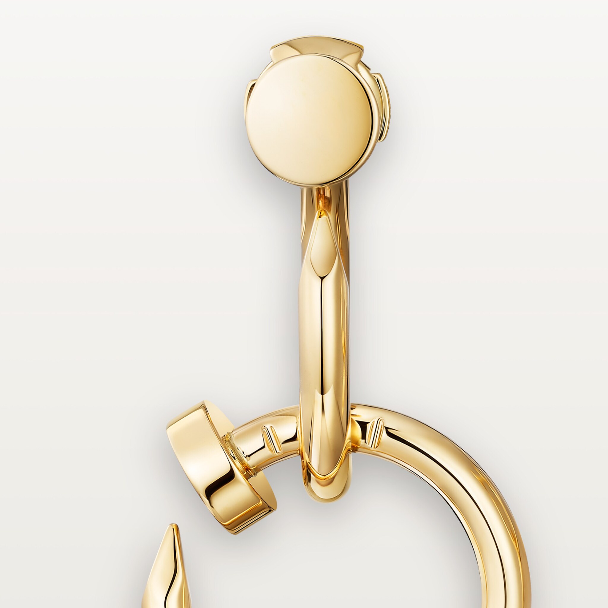 Juste un Clou earrings, double