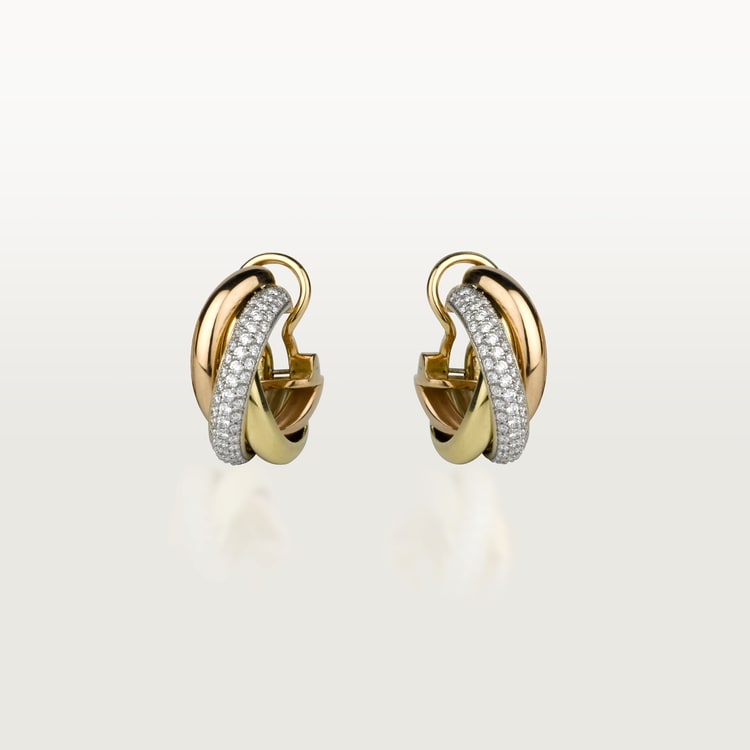 Cartier trinity earrings price Clearance