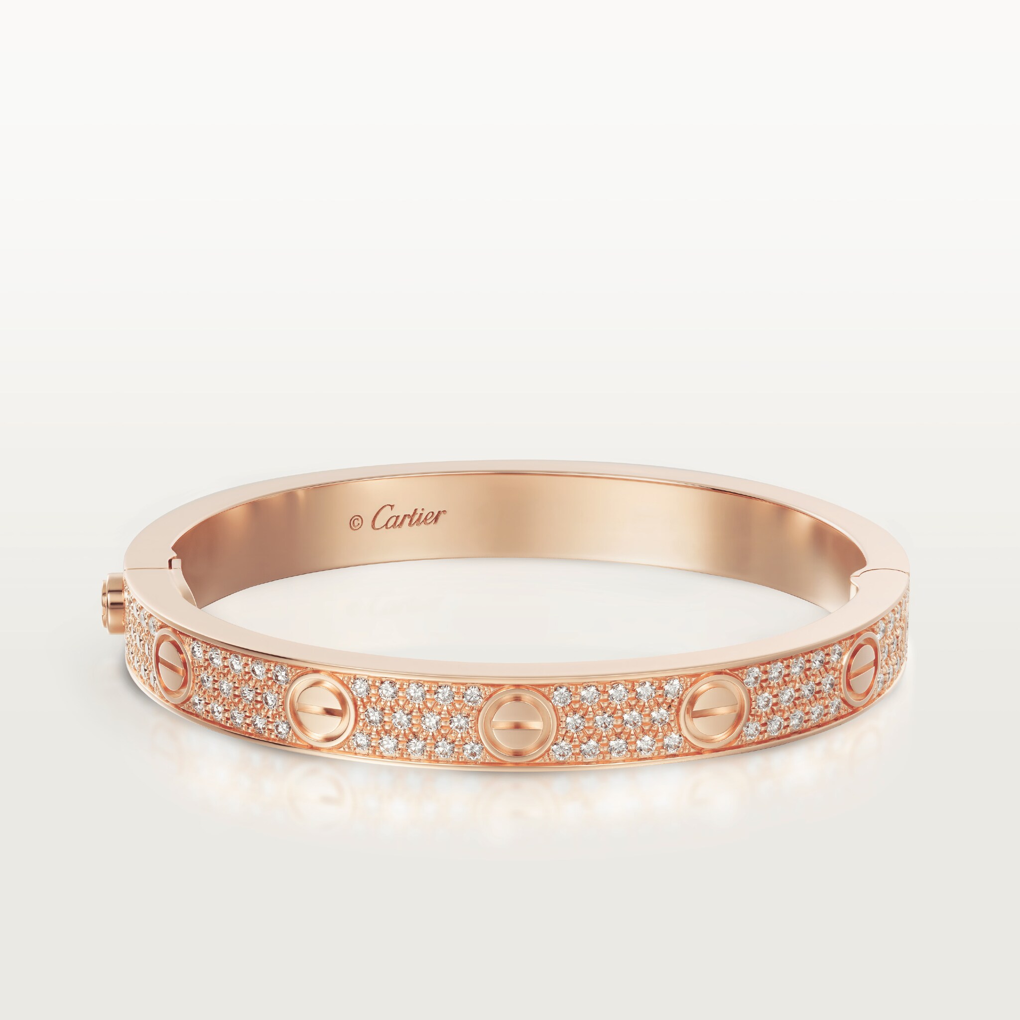 cartier love rose gold bracelet