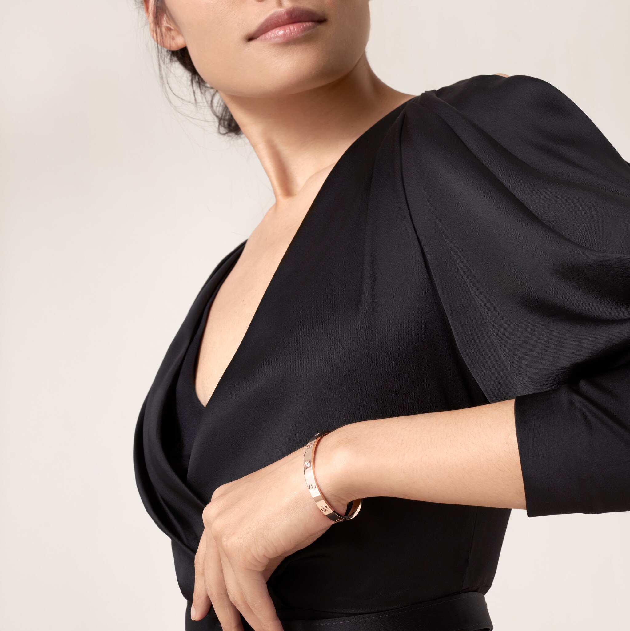 #LOVE# bracelet, classic model, 4 diamonds, image 5