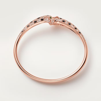 Panthère de Cartier bracelet, small model, half-paved Panthère de Cartier bracelet, small model, half-paved