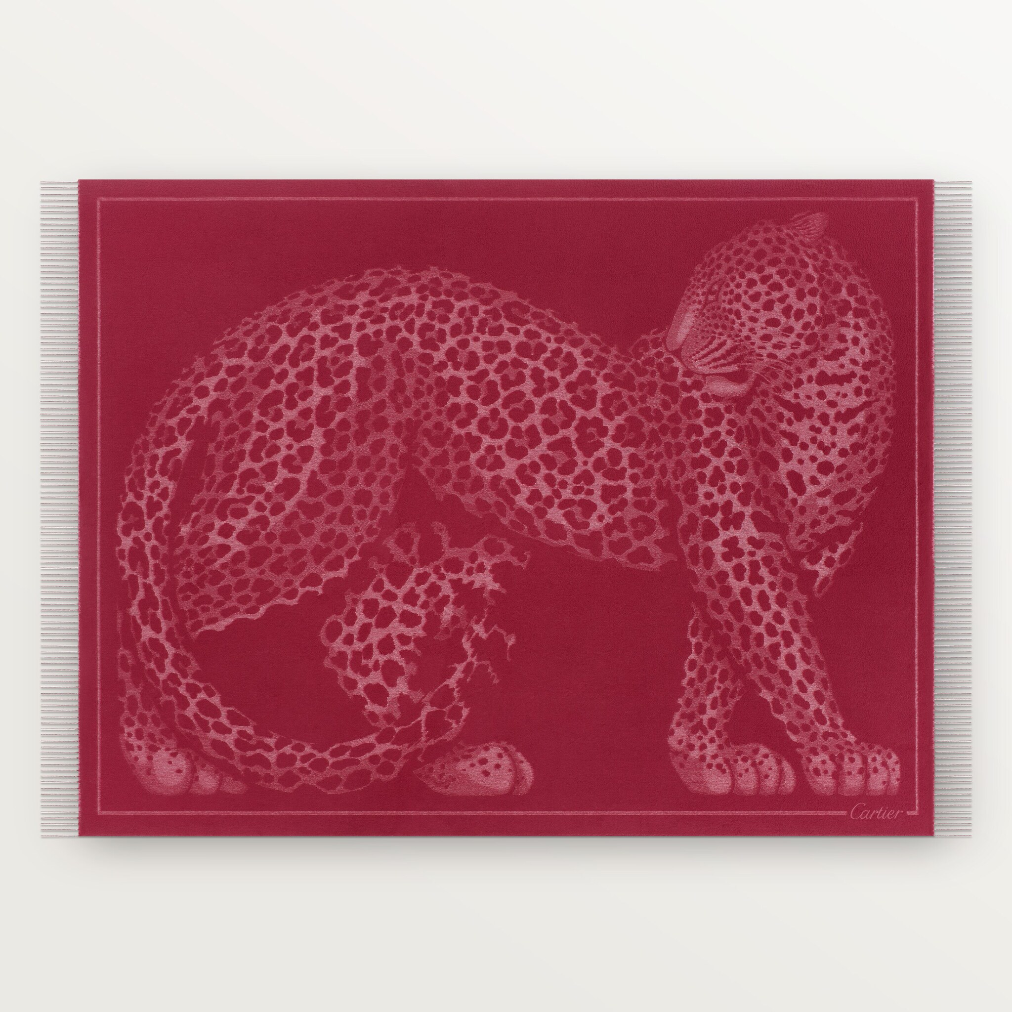 Panth&egrave;re de Cartier blanket