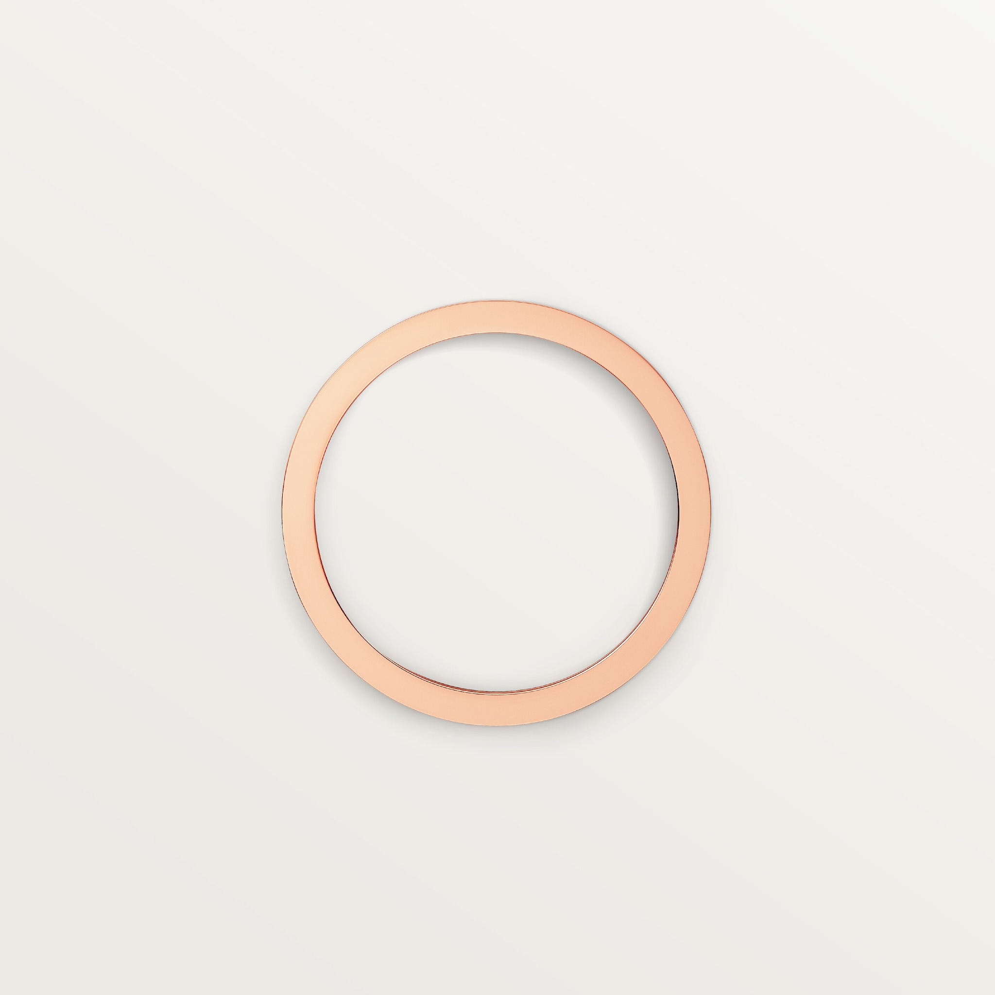 C de Cartier wedding ring, 4 mm width, 1 diamond, image 3