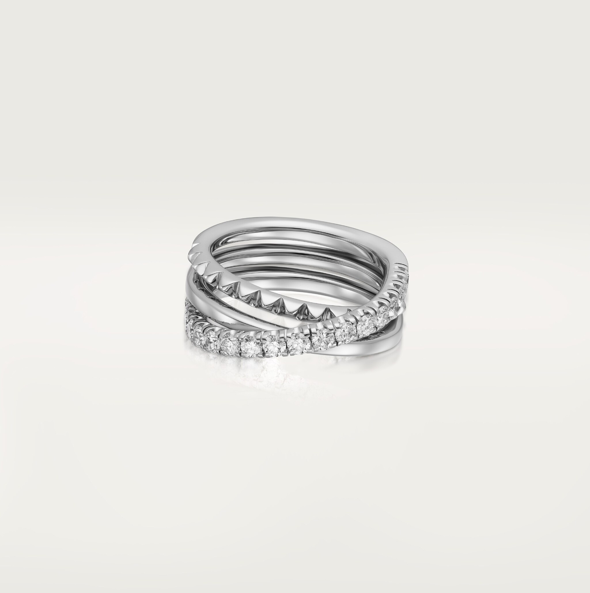 Etincelle de Cartier ring, semi-paved