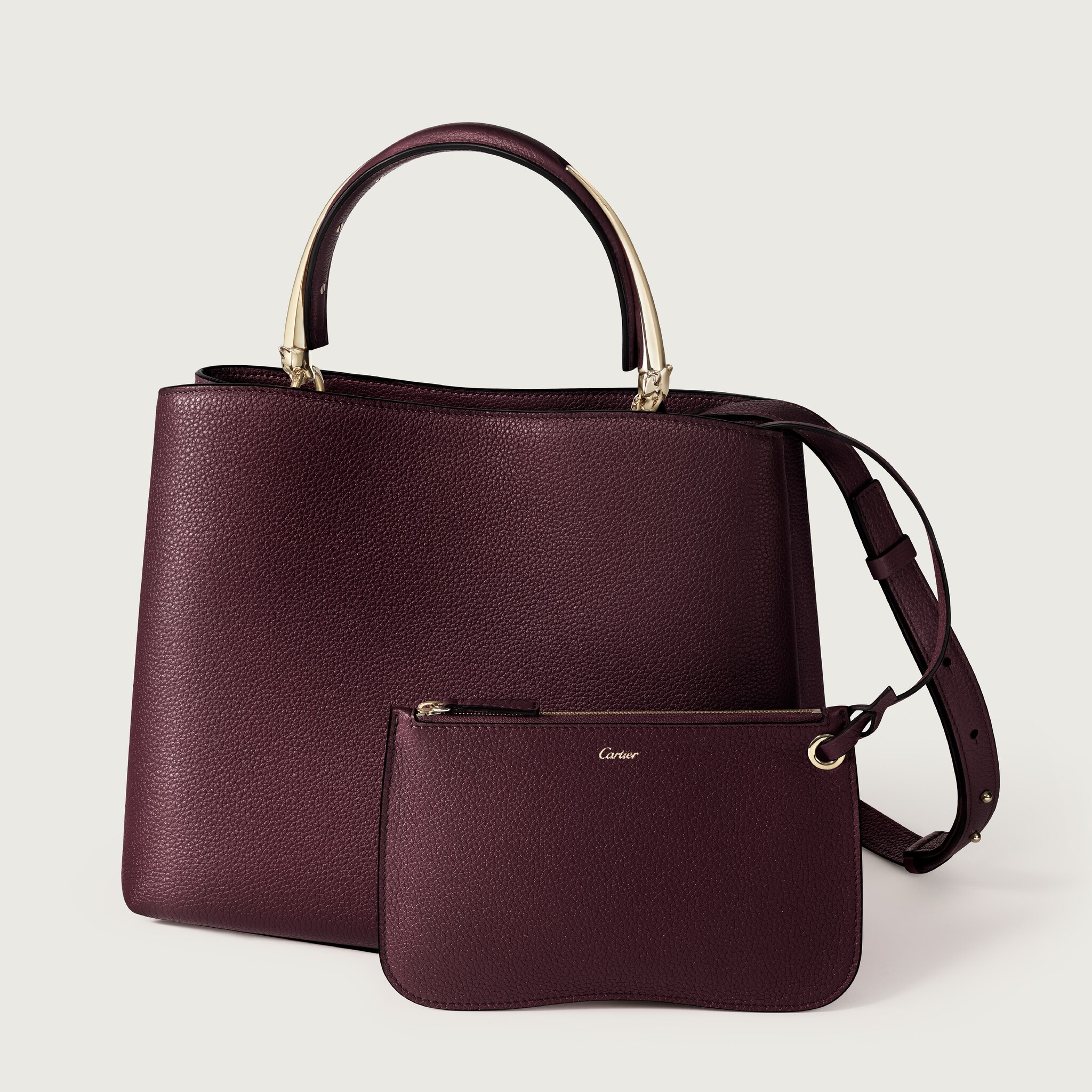 Medium model handle bag, Panth&egrave;re Double, image 5