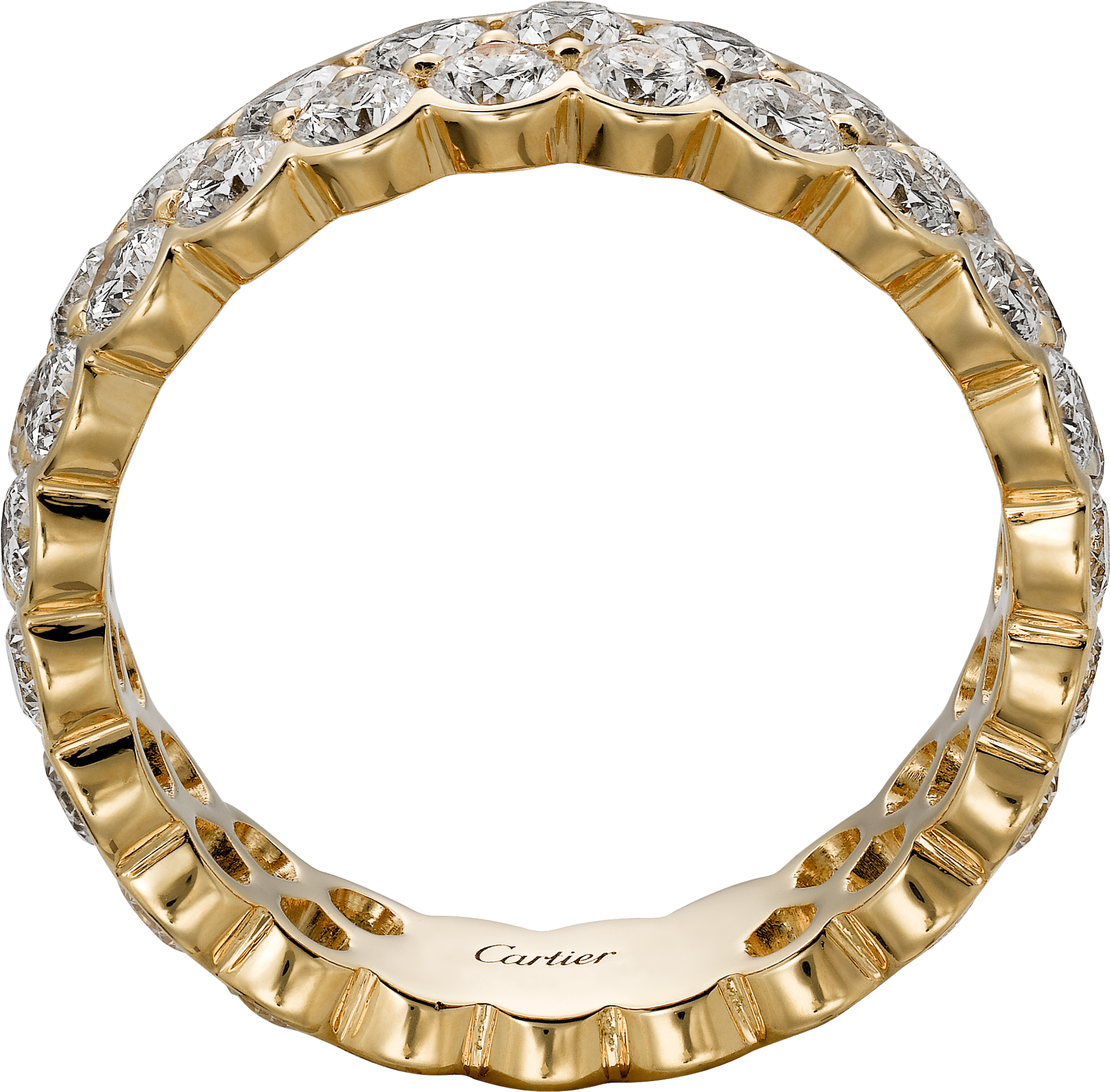 Broderie de Cartier wedding band