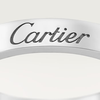 C de Cartier wedding band, 3 mm width C de Cartier wedding band, 3 mm width