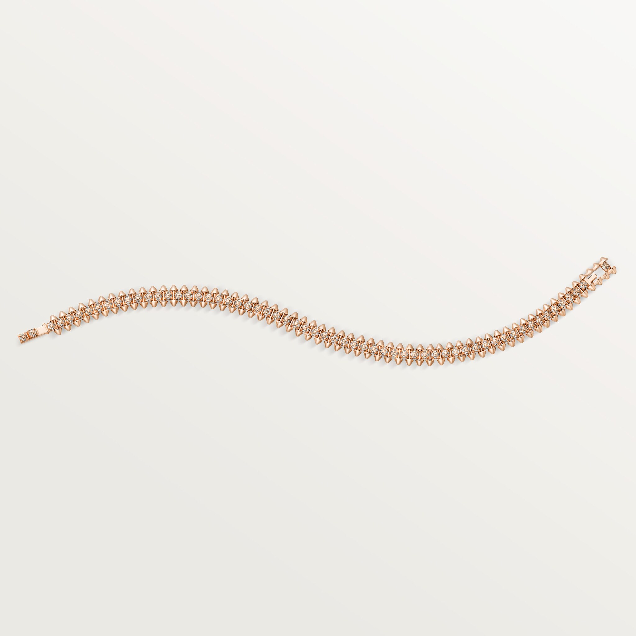 Clash de Cartier bracelet, flexible, small model, paved , image 10