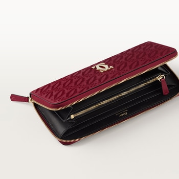 International zipped wallet, C de Cartier International zipped wallet, C de Cartier
