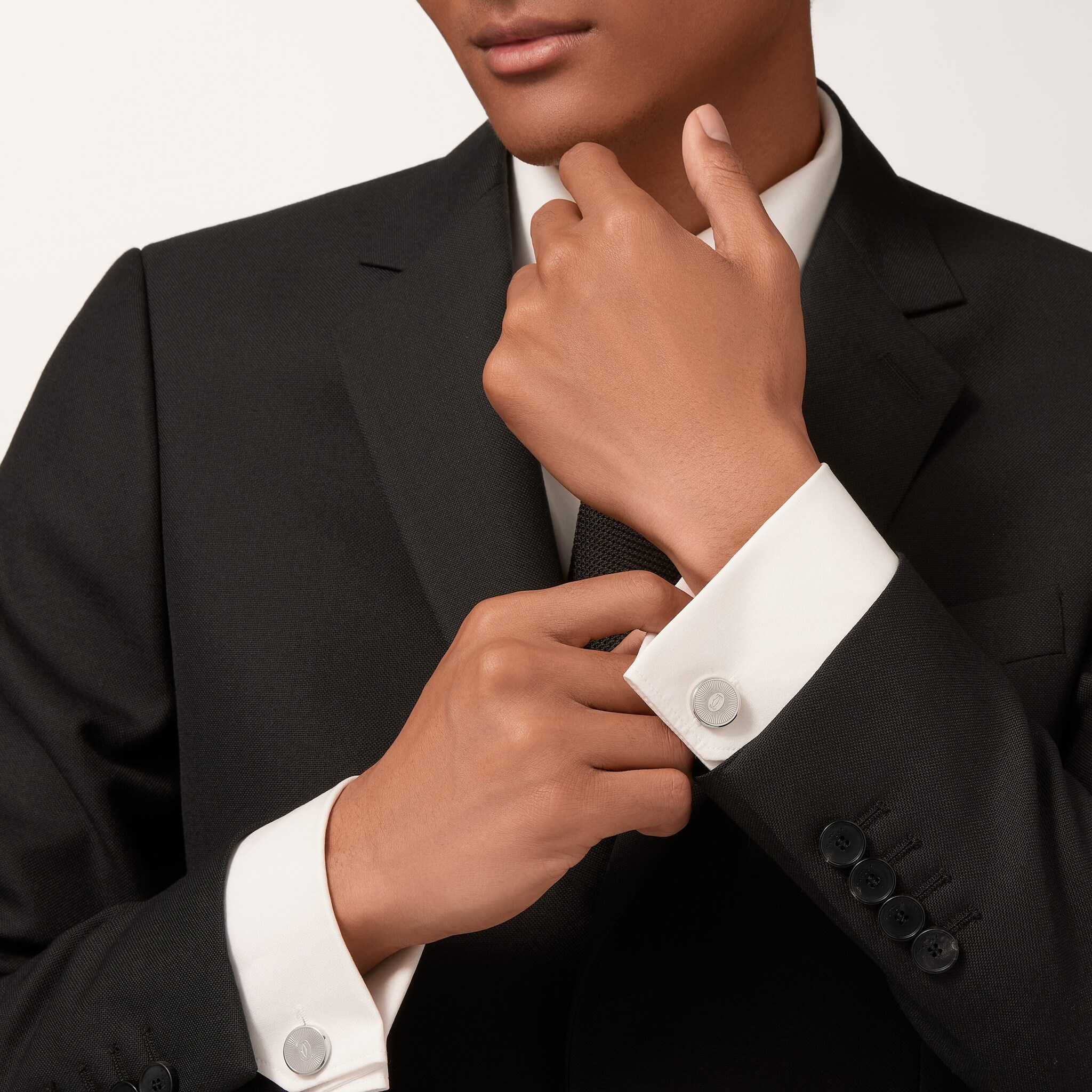 Double C de Cartier cufflinks