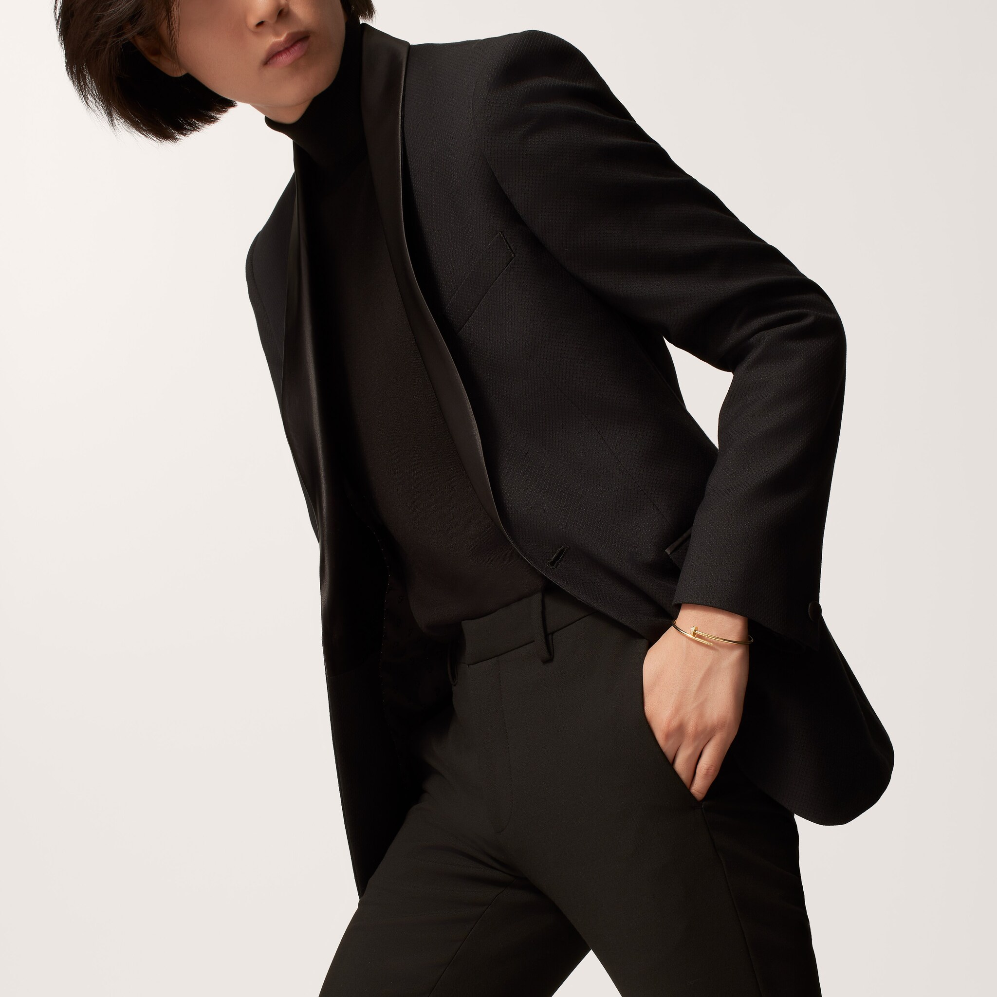 Juste un Clou bracelet, small model, diamonds, image 4