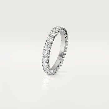 Cartier Destinée wedding band, 3.3 mm width, paved  Cartier Destinée wedding band, 3.3 mm width, paved