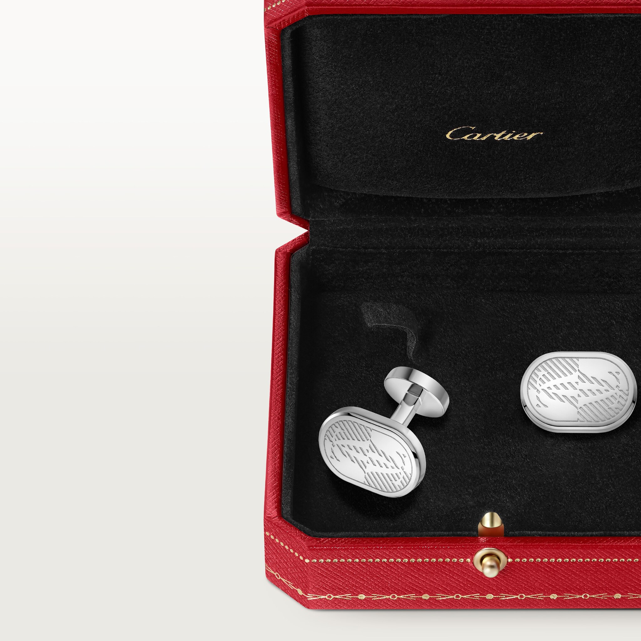 Double C de Cartier cufflinks
